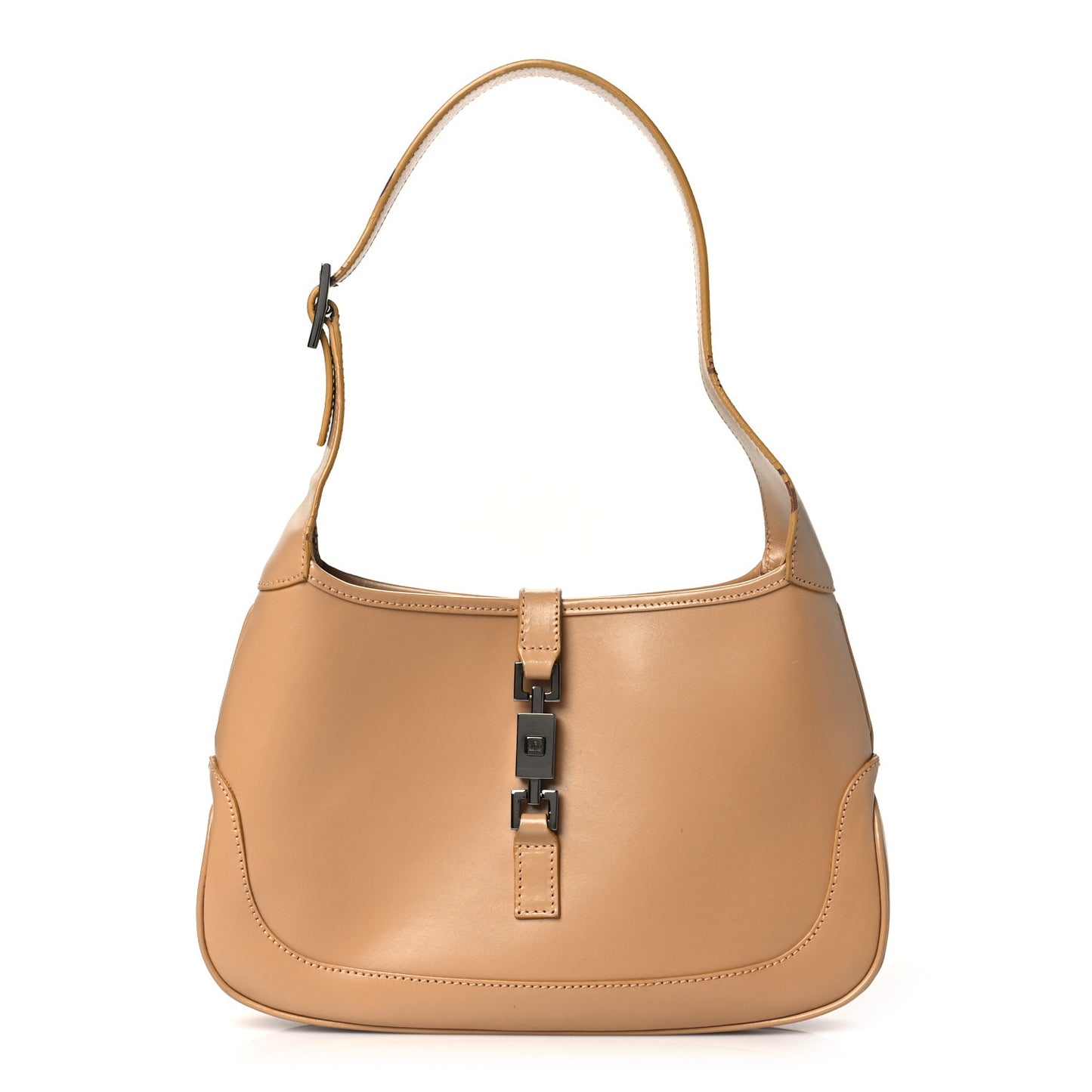 Calfskin Small Jackie O Hobo Beige
