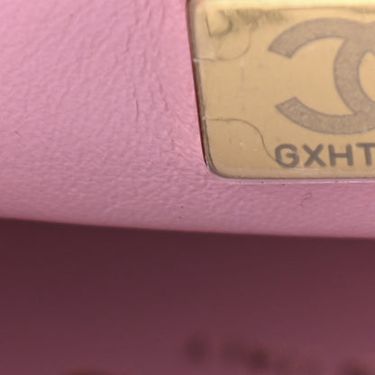 Chanel Shearling Lambskin Quilted Flap Pink 7 of 10