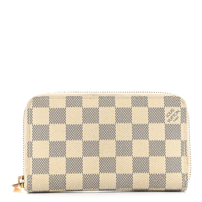 Louis Vuitton Damier Azur Compact Zippy Wallet 1 of 13