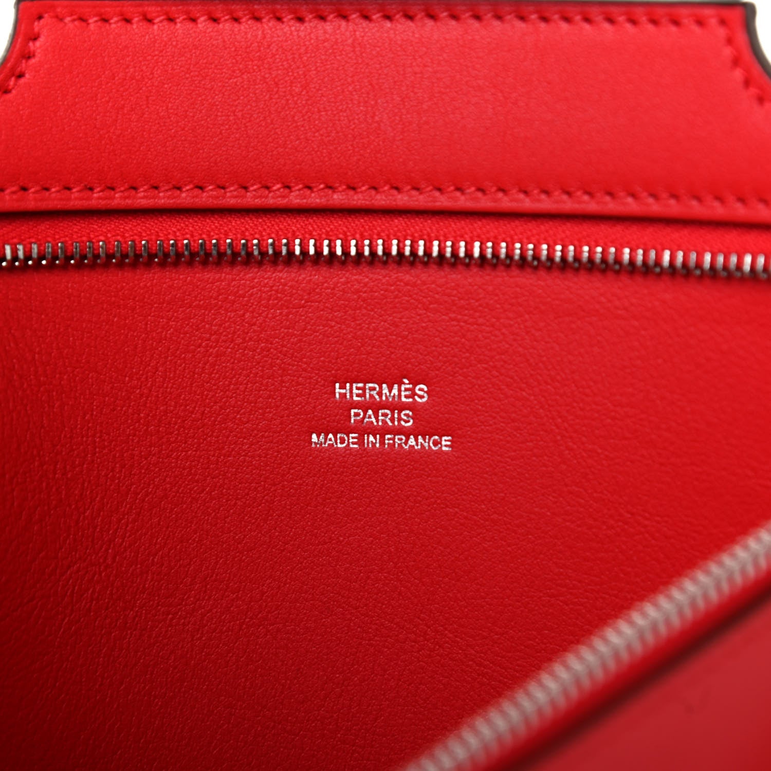 Hermes Swift Backpocket Pouch 30 Rouge De Coeur 6 of 7