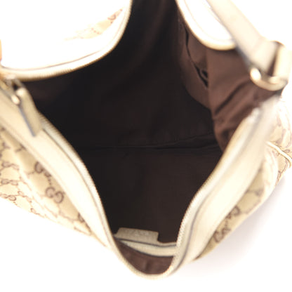 Gucci GG Monogram Medium Charmy Hobo Off White 4 of 15