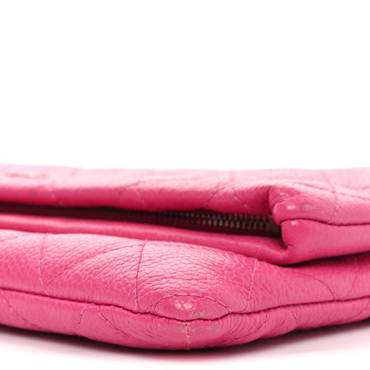 Chanel Caviar Quilted CC Beauty Clutch Pink 9 of 9