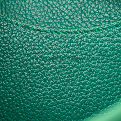 Balenciaga Grained Calfskin Neo Classic Silver Hardware Mini City Jade 6 of 14