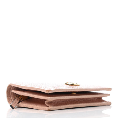 Gucci Dollar Calfskin GG Marmont Card Case Perfect Pink 4 of 7