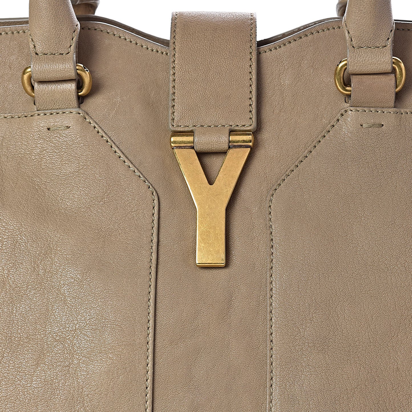 Sheepskin Large Cabas ChYc Beige