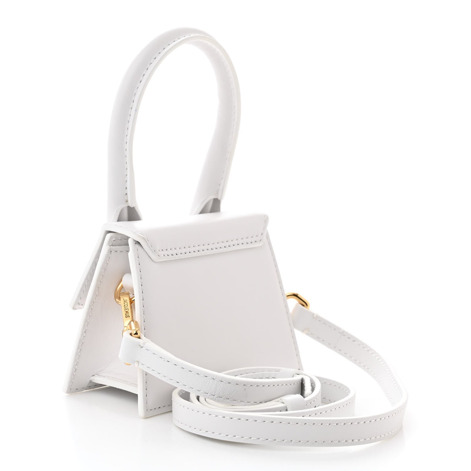 Jacquemus Smooth Calfskin Le Chiquito White 3 of 9
