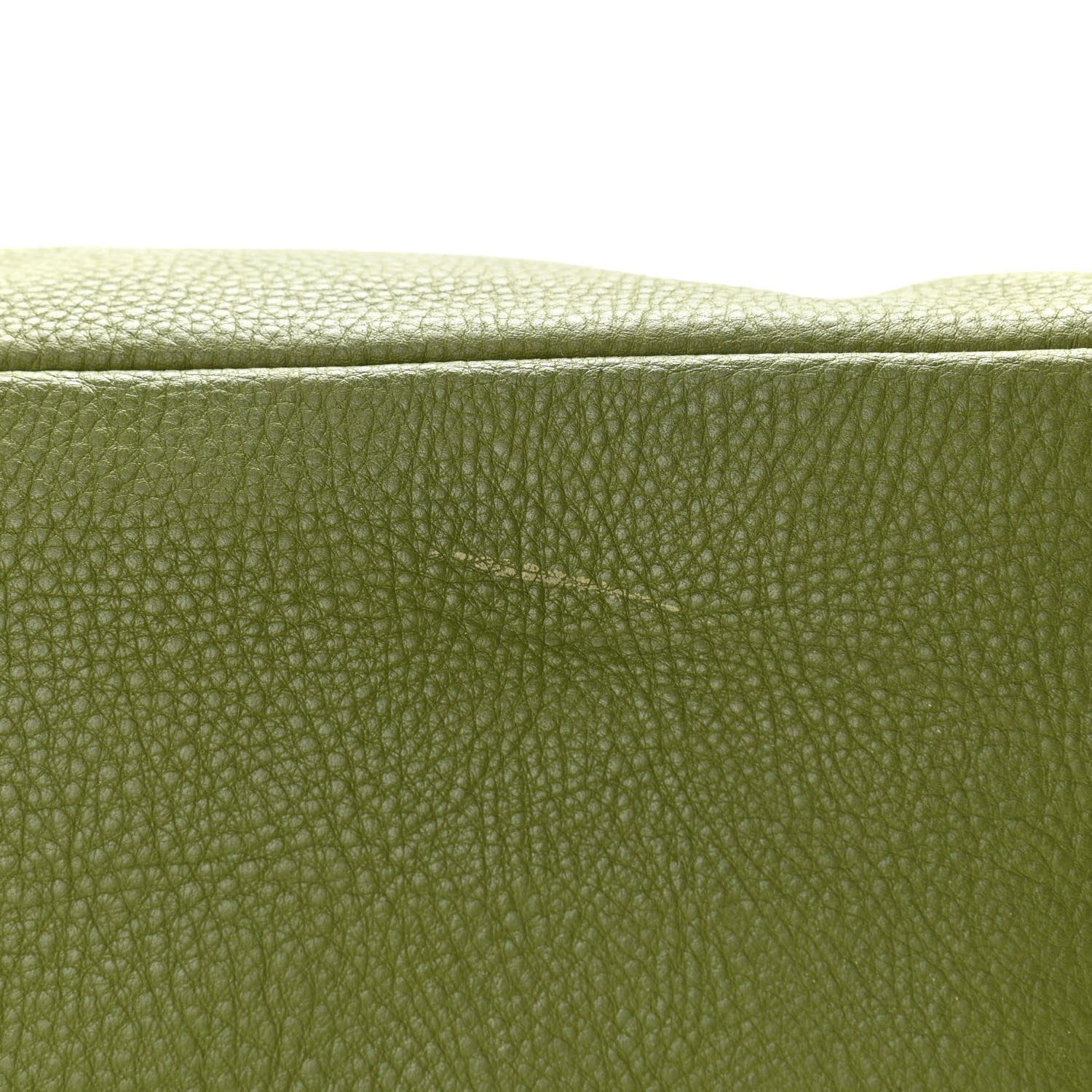 Prada Vitello Daino Shopping Tote Green 10 of 10