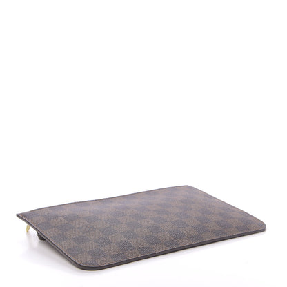 Louis Vuitton Damier Ebene Neverfull MM GM Pochette Rose Ballerine 4 of 7