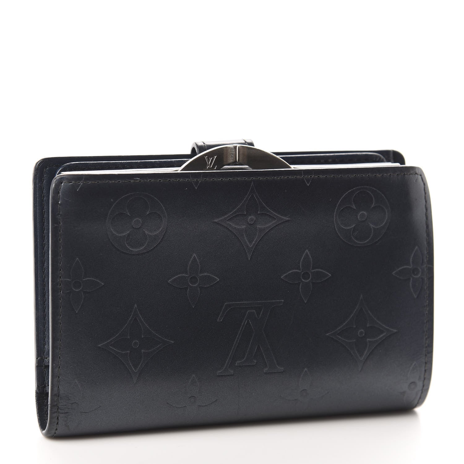 Louis Vuitton Mat Monogram French Purse Wallet Blue 3 of 8