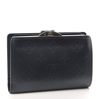 Louis Vuitton Mat Monogram French Purse Wallet Blue 3 of 8