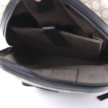 Gucci GG Supreme Monogram Medium Backpack Black 4 of 9