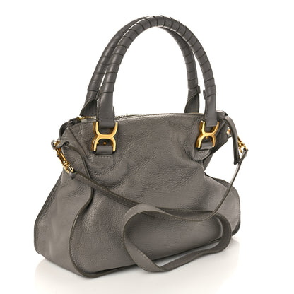Chloe Calfskin Medium Marcie Satchel Cashmere Grey 3 of 12