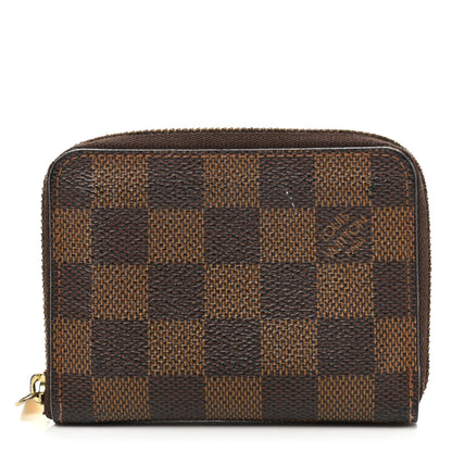 Louis Vuitton Damier Ebene Zippy Coin Purse 1 of 9