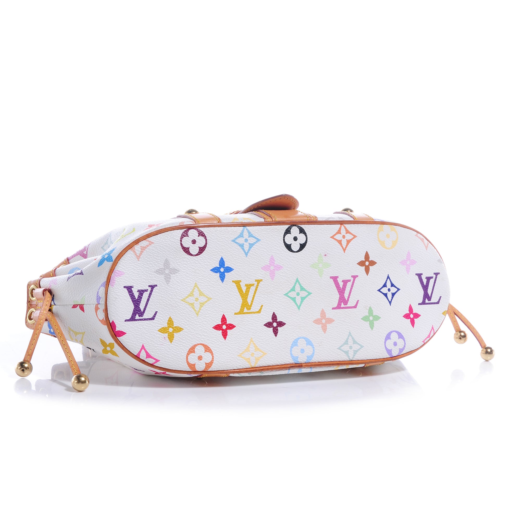 Louis Vuitton Monogram Multicolor Theda GM White 4 of 7