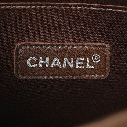 Chanel Nylon Medium Travel Flap Brown 6 of 10