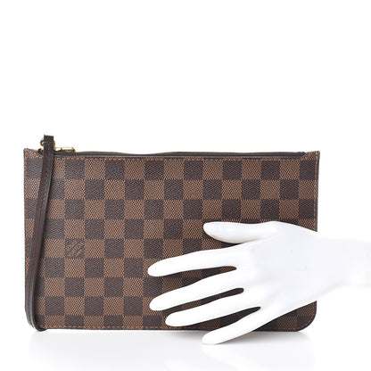Louis Vuitton Damier Ebene Neverfull MM GM Pochette 2 of 6