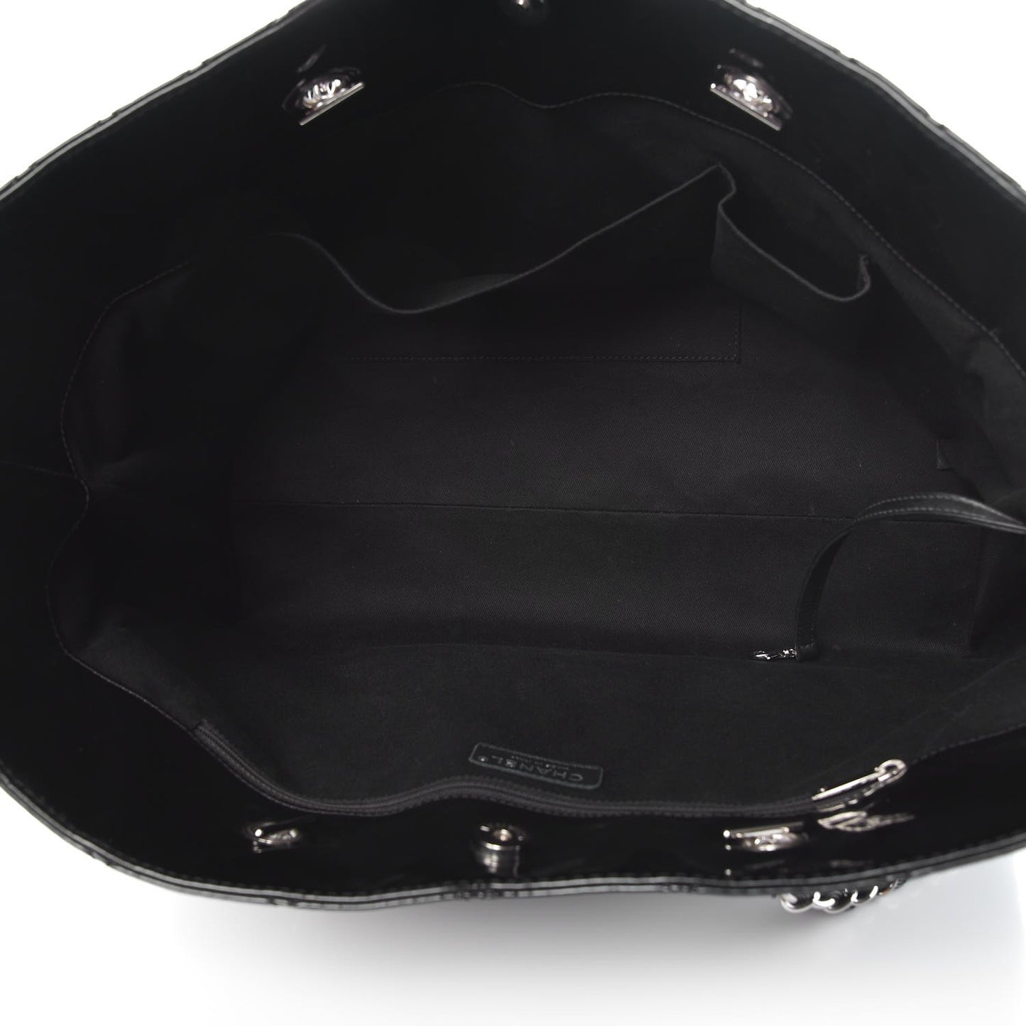 Vinyl Quilted Large In The Business Tote Black