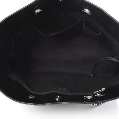 Chanel Vinyl Quilted Large In The Business Tote Black 5 of 8