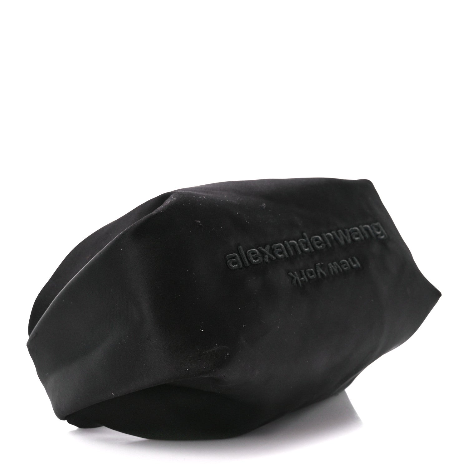 Alexander Wang Satin Mini Scrunchie Bag Black 5 of 11