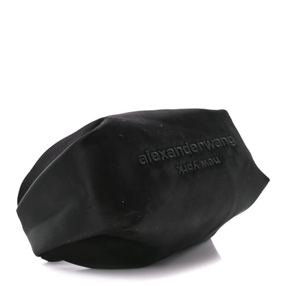 Alexander Wang Satin Mini Scrunchie Bag Black 5 of 11