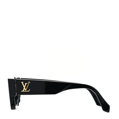 Louis Vuitton LV Clash Square Sunglasses Z1579E Black 3 of 8