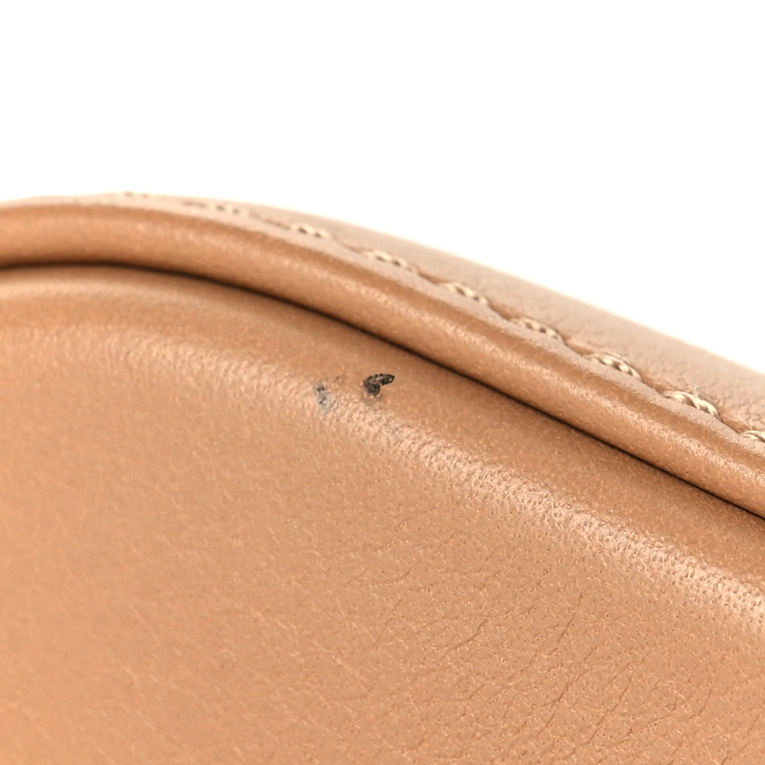 Louis Vuitton Calfskin Metal Monogram Alma BB Camel Brown 10 of 11