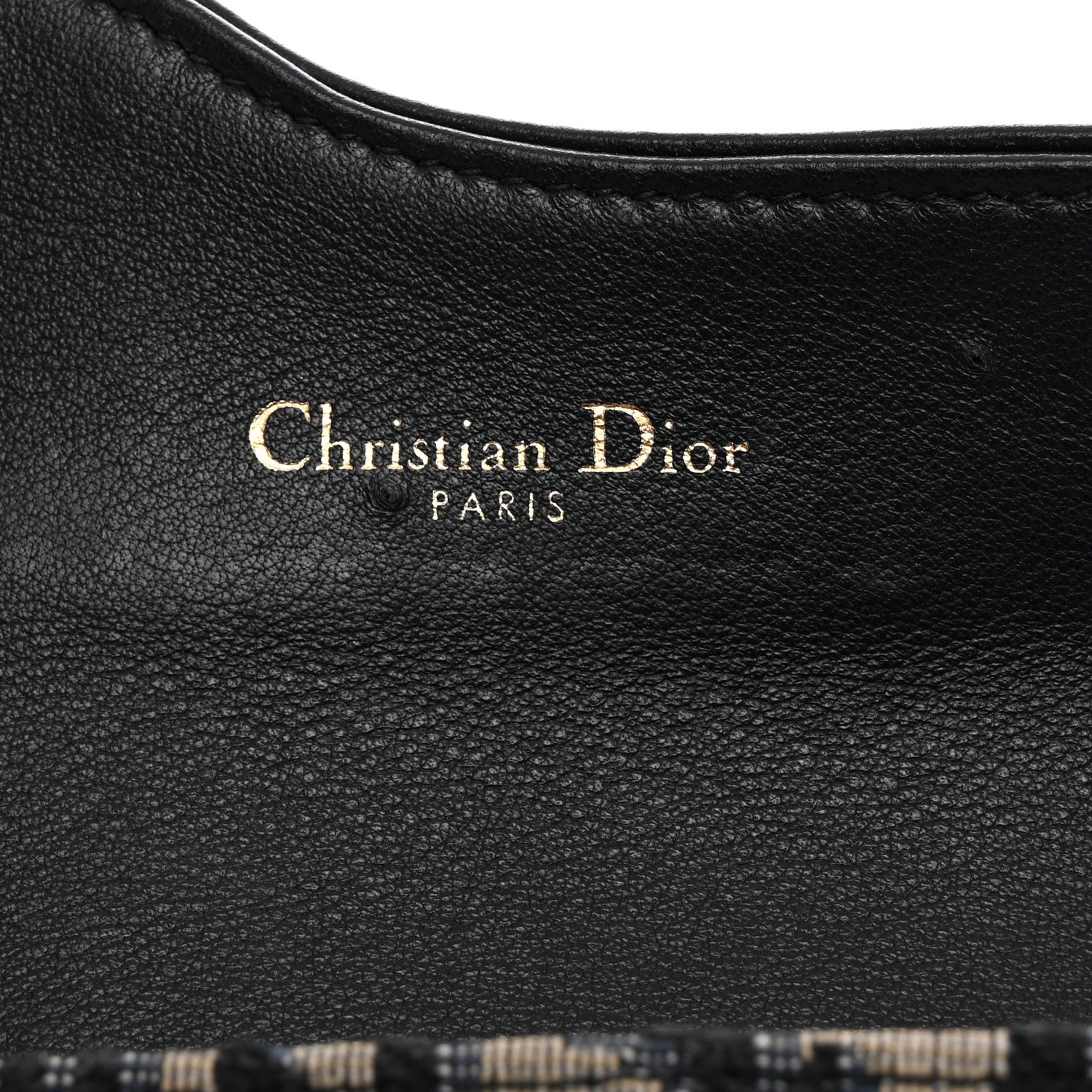 Christian Dior Oblique Saddle 5-Gusset Card Holder Blue 6 of 10