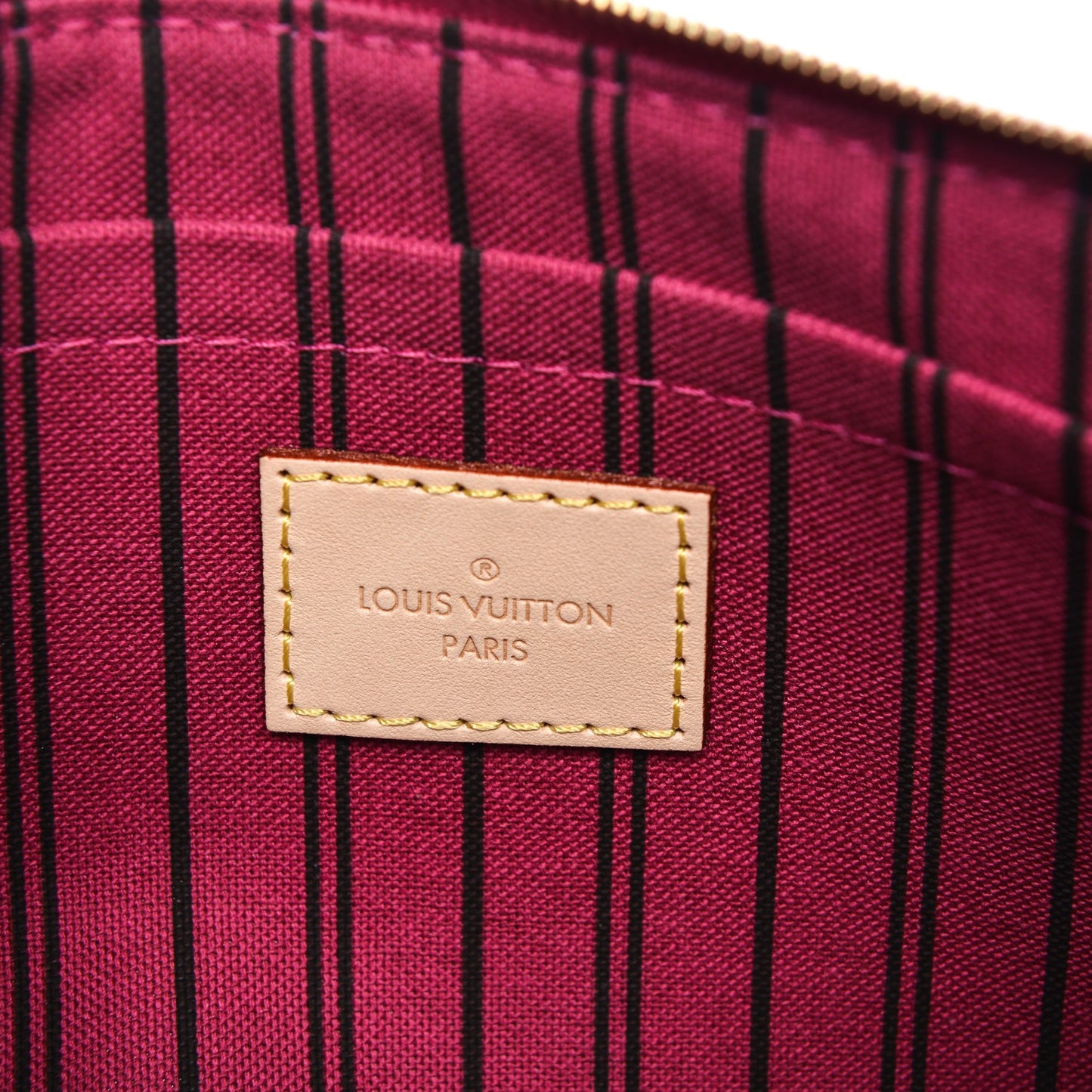 Monogram Neverfull MM GM Pochette Pivoine