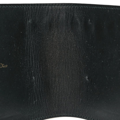 Christian Dior Calfskin Saddle Belt 85 Black 6 of 6