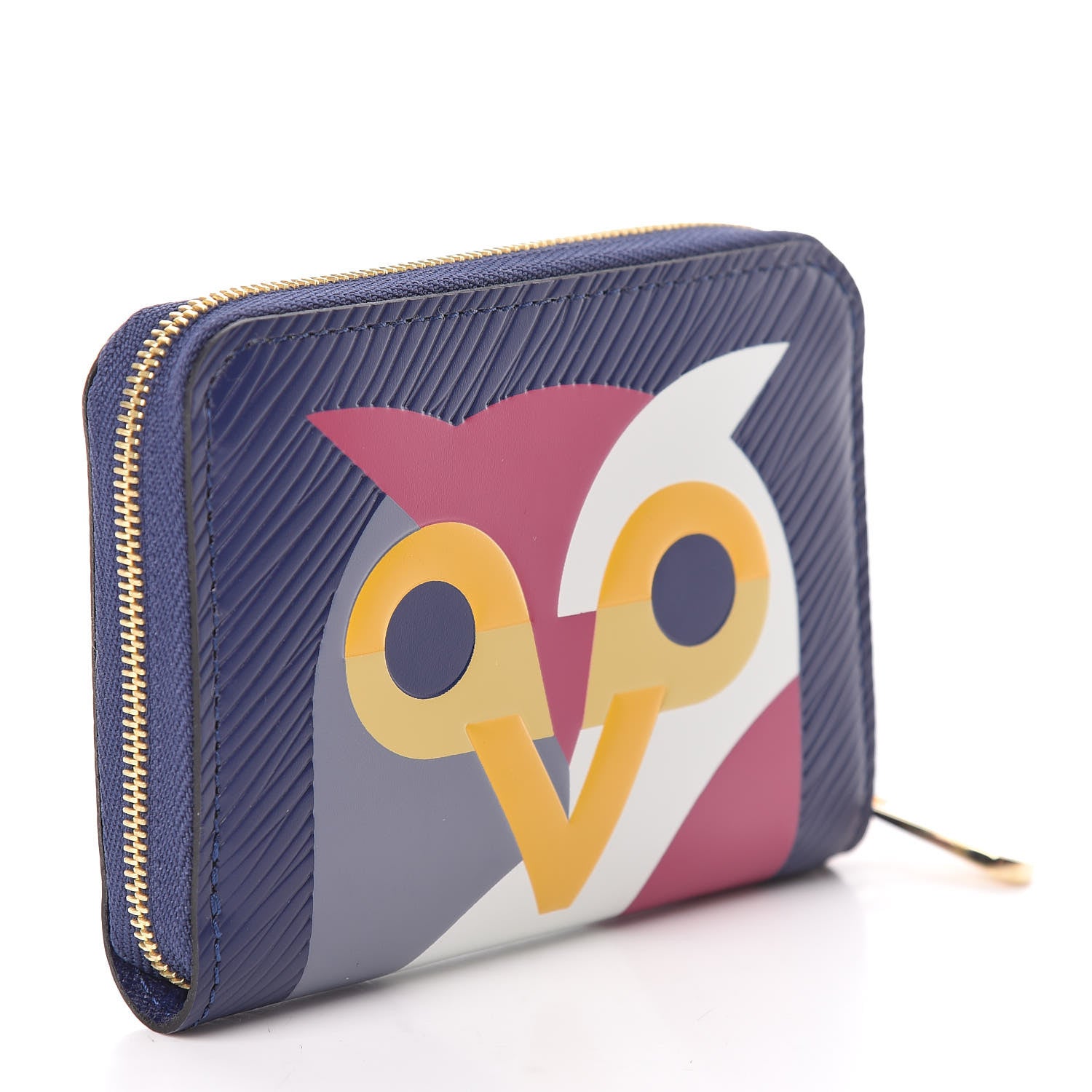 Louis Vuitton Epi Owl Zippy Coin Purse Iris 3 of 7