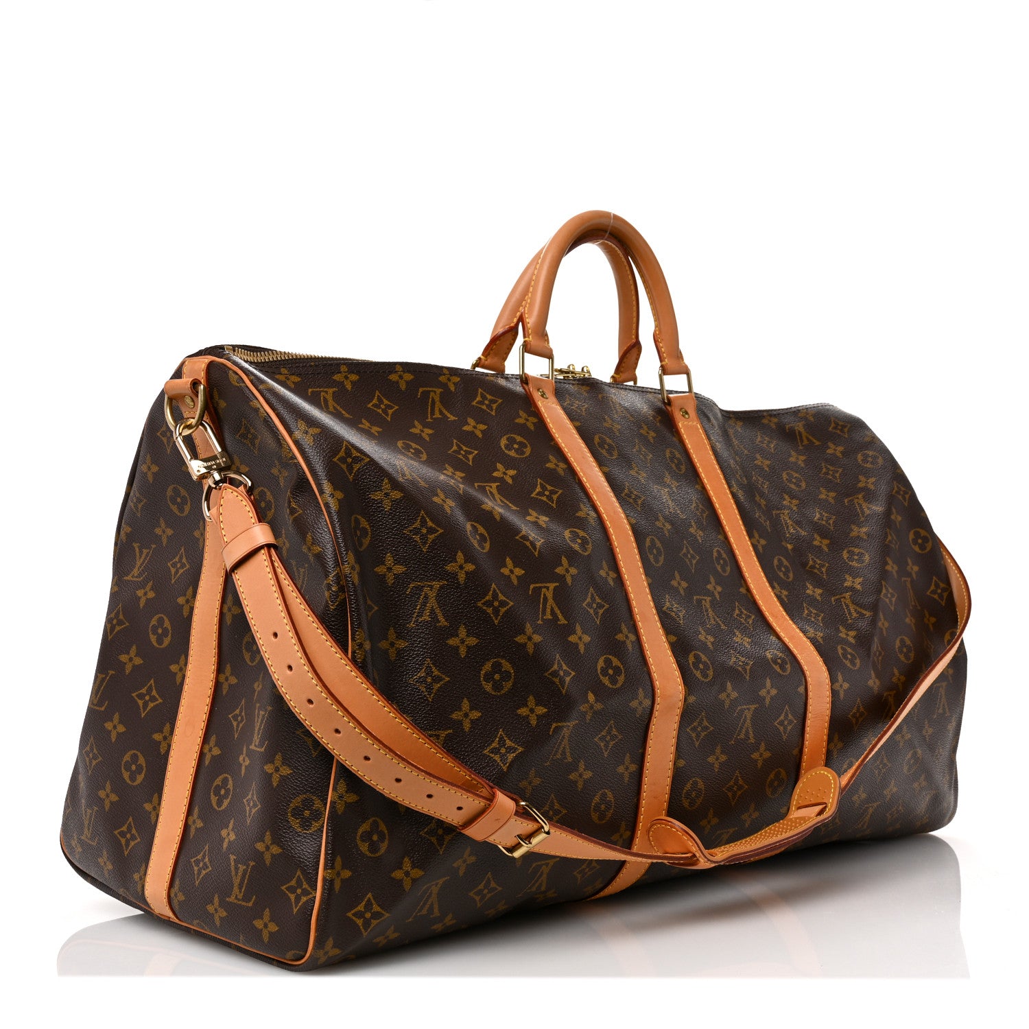 Louis Vuitton Monogram Keepall Bandouliere 60 2 of 12