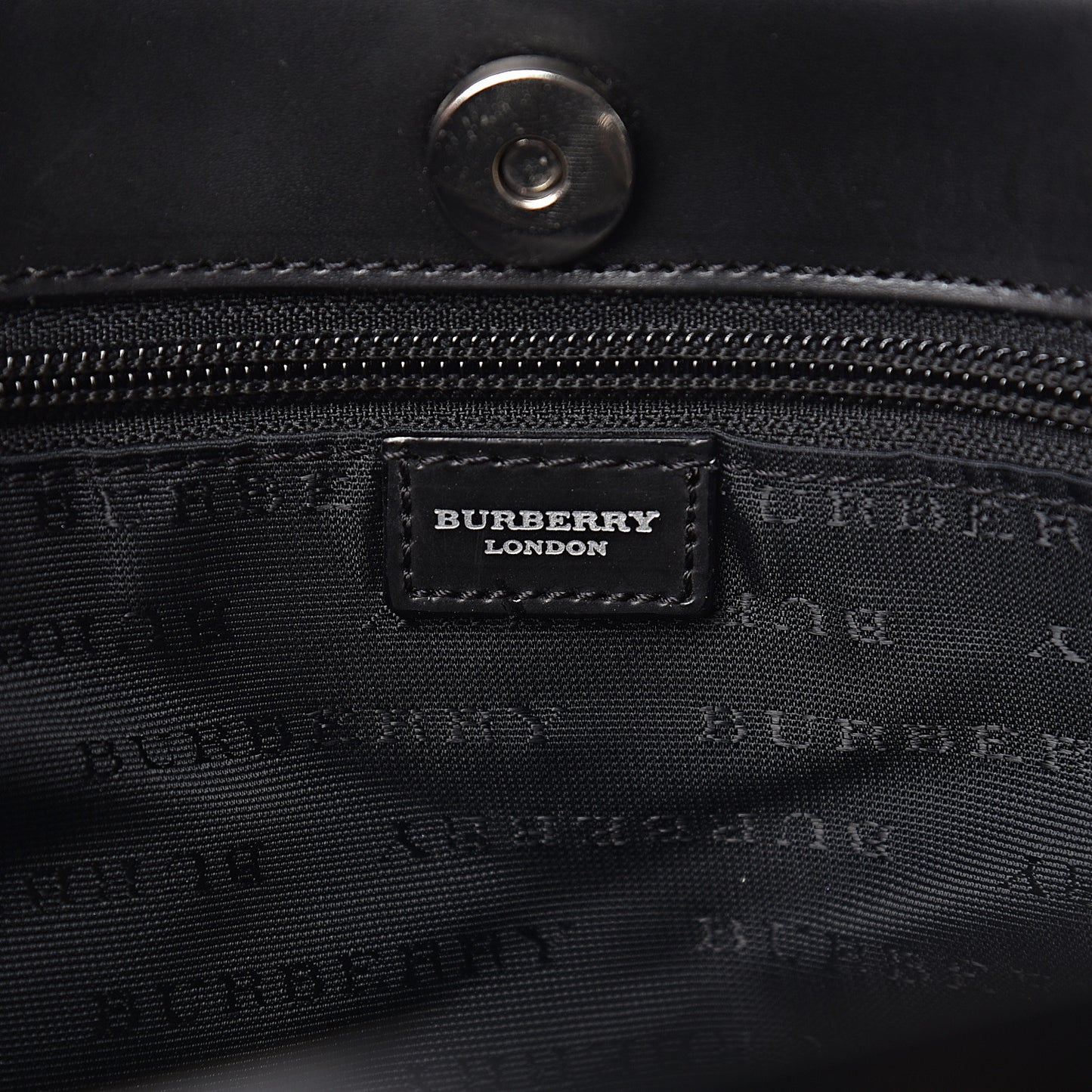 House Check Medium Tote Black