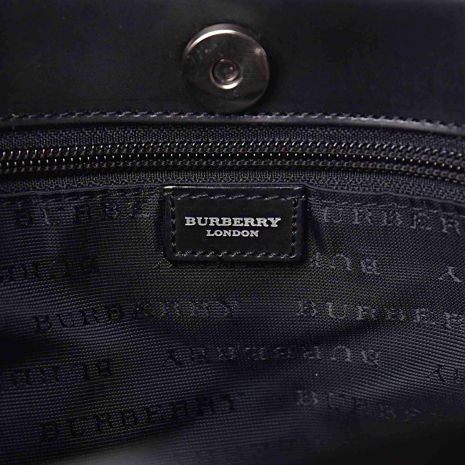 Burberry House Check Medium Tote Black 6 of 10