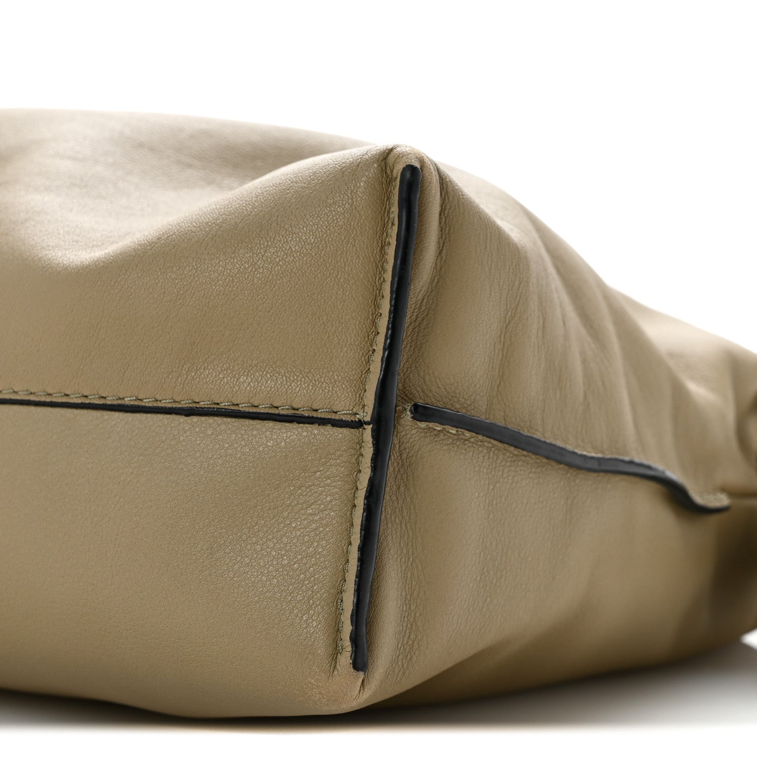 Loewe Nappa Medium Flamenco Knot Bag Clay Green 9 of 11