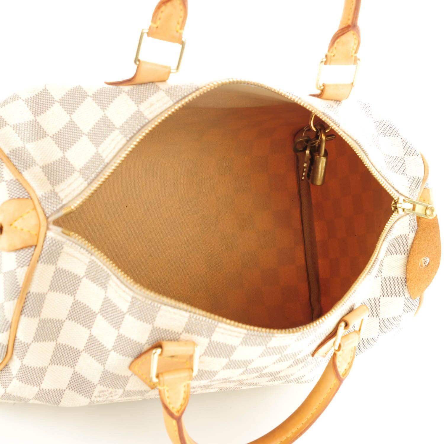 Louis Vuitton Damier Azur Speedy 30 6 of 9