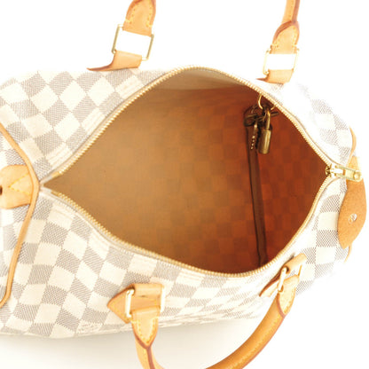 Louis Vuitton Damier Azur Speedy 30 6 of 9