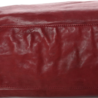 Chanel Calfskin Large East West Modern Chain Tote Red 15 of 15