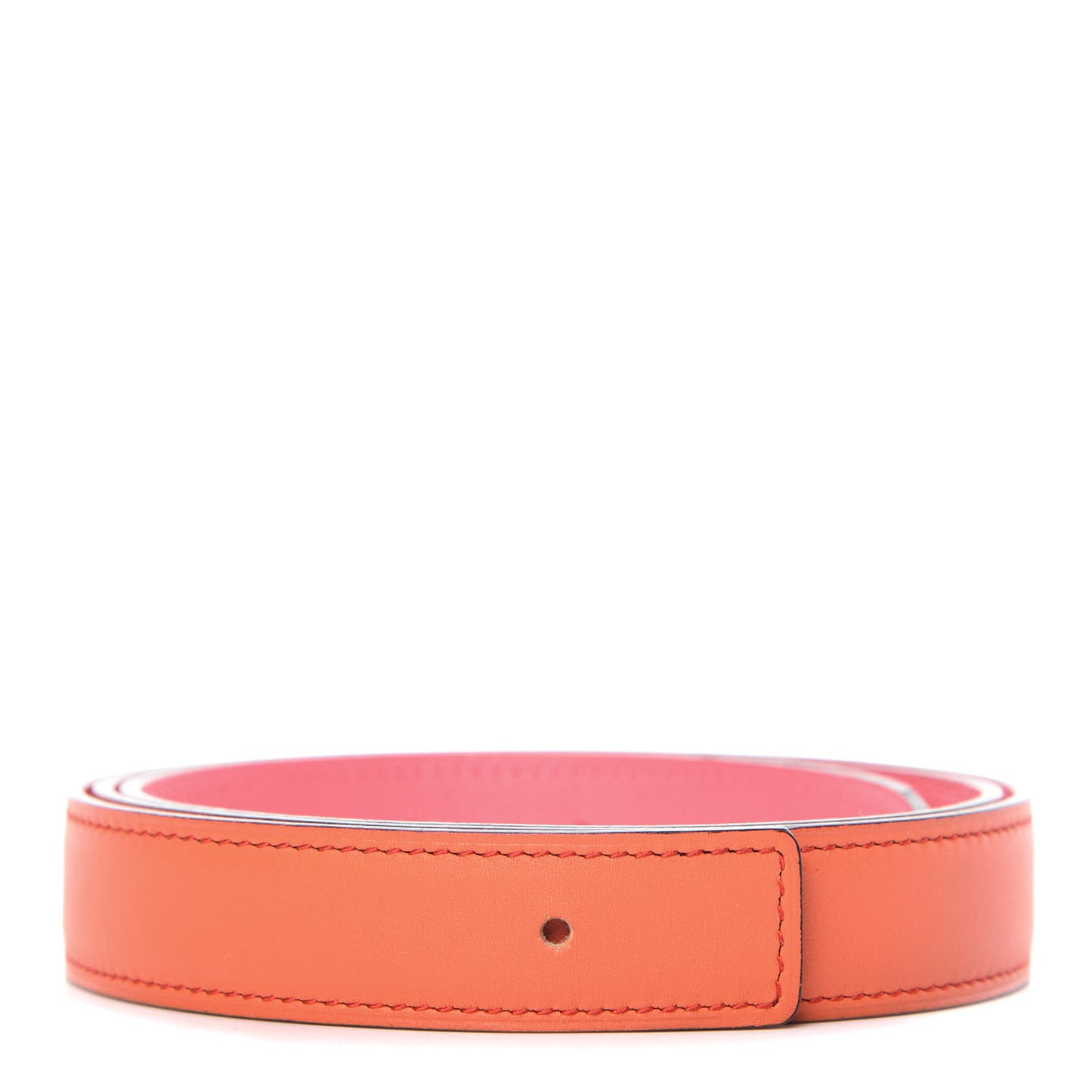 Swift Epsom 24mm Belt Strap 90 Orange Poppy Rose Azalee