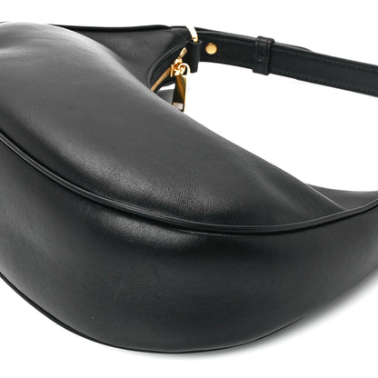 Celine Smooth Calfskin Medium Strap Ava Shoulder Bag Black 11 of 11