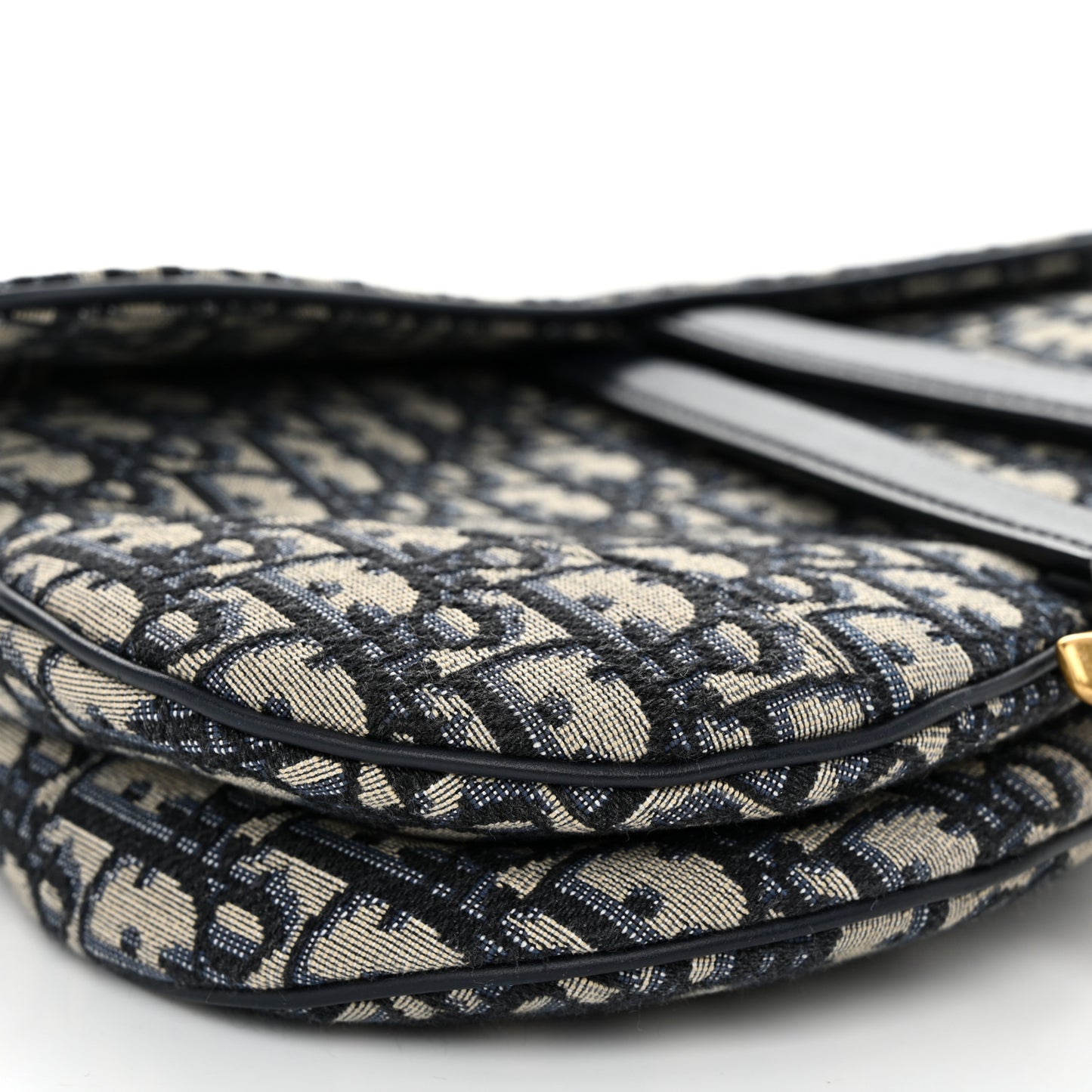 Oblique Saddle Bag Blue