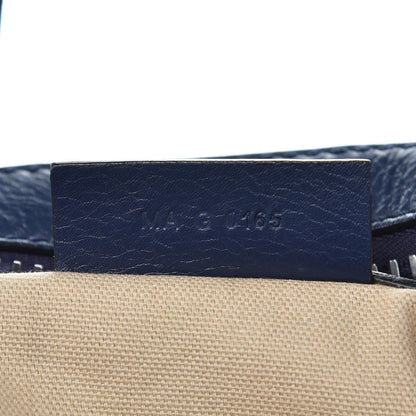 Givenchy Waxy Grained Calfskin Medium Nightingale Deep Blue 7 of 8