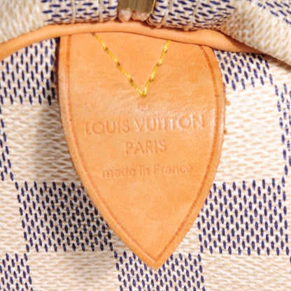 Louis Vuitton Damier Azur Speedy 35 7 of 7