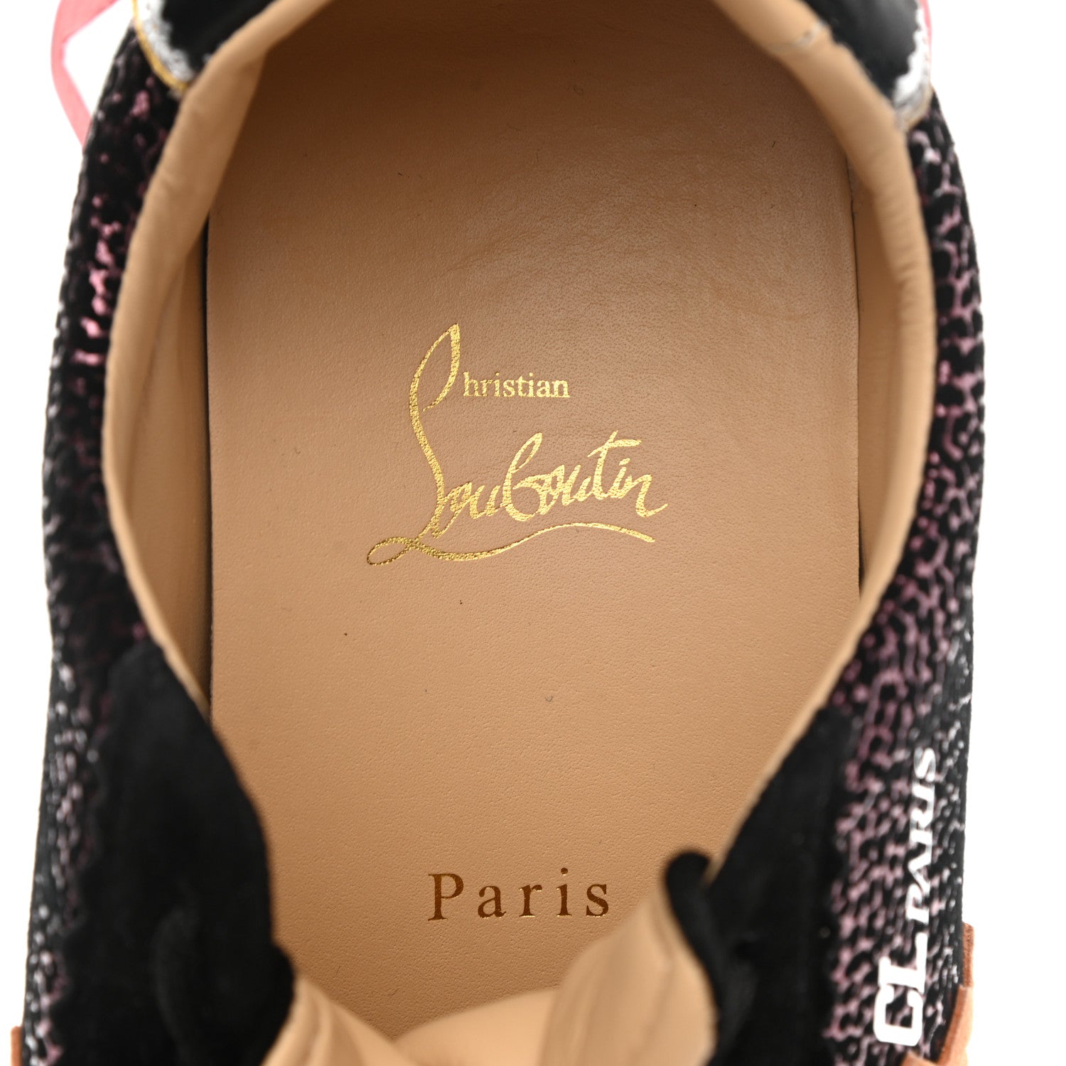 Christian Louboutin Suede Mens Loubishark Sneakers 43.5 Multicolor 6 of 9