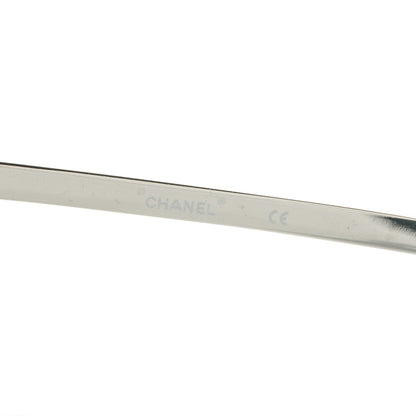 Chanel Shield Runway Sunglasses 2747 Silver Grey 5 of 7