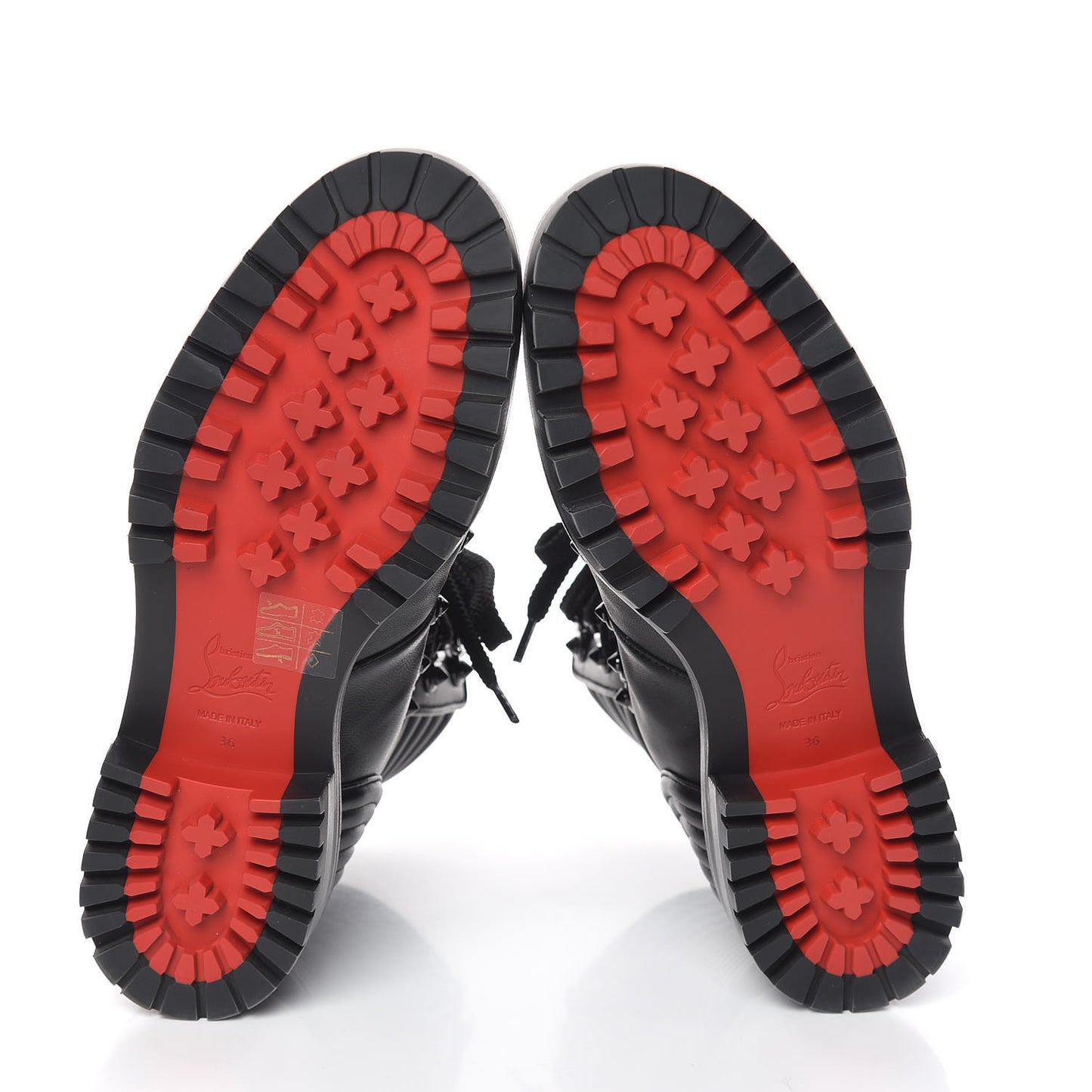 Nappa Mad Flat Boots 36 Black