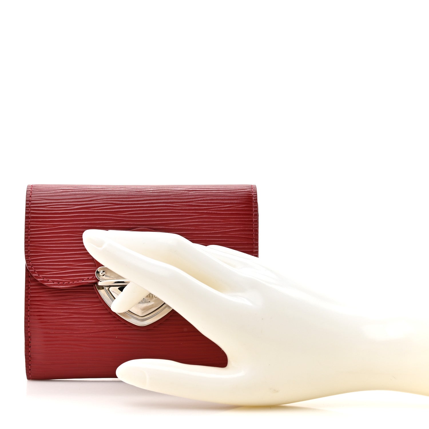 Louis Vuitton Epi Joey Wallet Rubis 2 of 13
