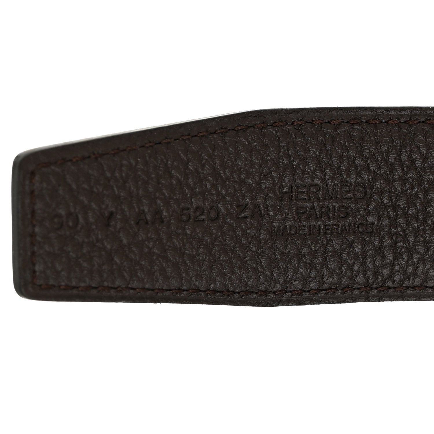 Hermes Box 135 Togo 32mm Royal Belt  90 36 Graphite Ebene 5 of 5
