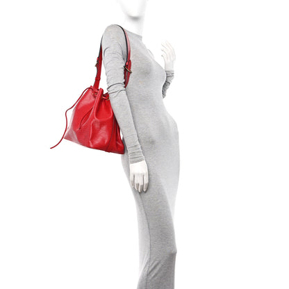 Louis Vuitton Epi Petit Noe Castillan Red 2 of 13