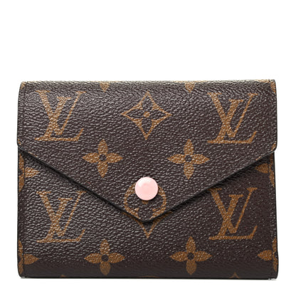 Louis Vuitton Monogram Victorine Wallet Rose Ballerine 1 of 4