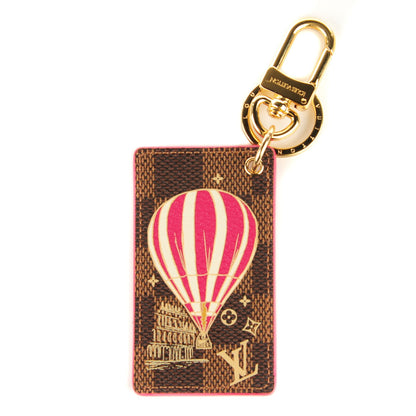 Louis Vuitton Damier Ebene Illustre Air Balloon Bag Charm Grenade 1 of 6